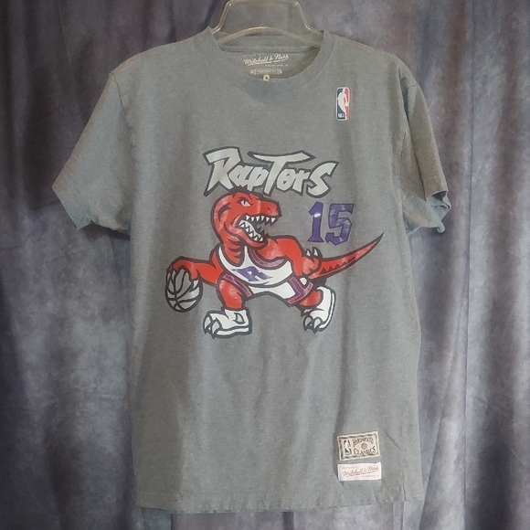 Mitchell & Ness NBA Toronto Raptors Vince Carter #15 Hardwood Classics Tee Small - Picture 2 of 9